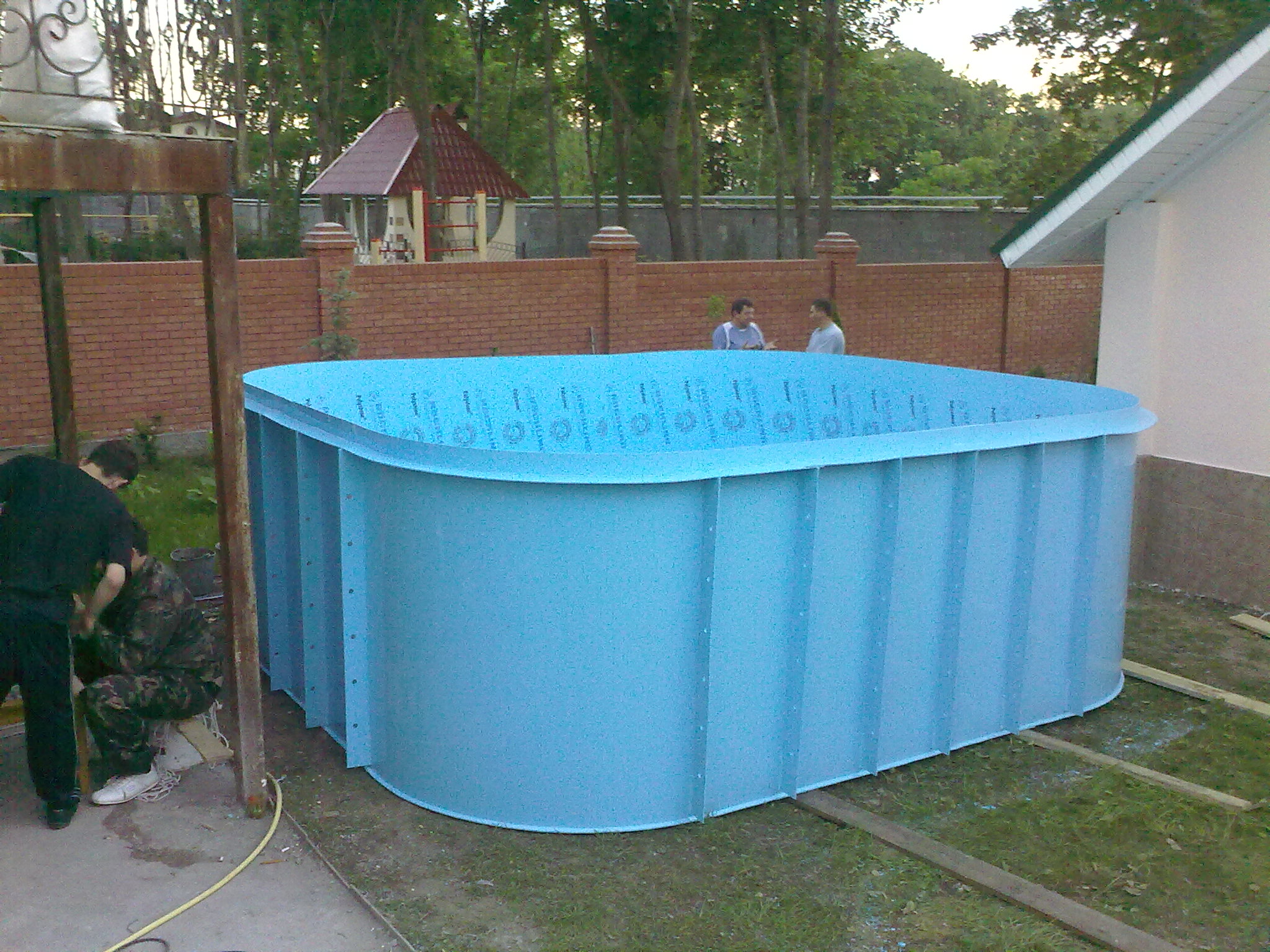 установка бассейна в самаре 2